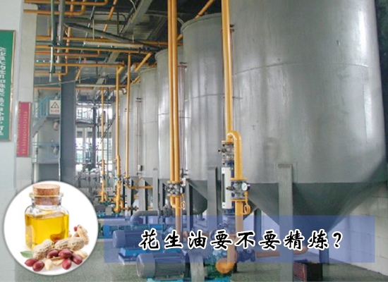 花生油要不要精煉？需要什么花生油精煉設(shè)備？