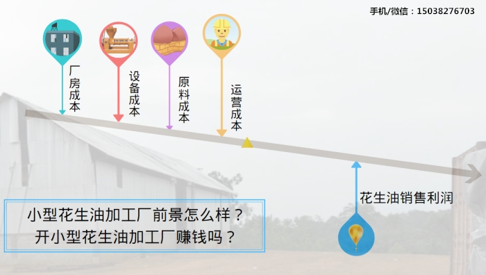 小型花生油加工廠(chǎng)利潤(rùn)
