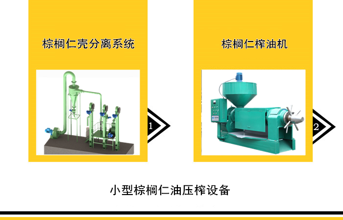 棕櫚仁油壓榨設備