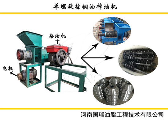印度尼西亞客戶從國瑞購買了柴油機款棕櫚榨油機