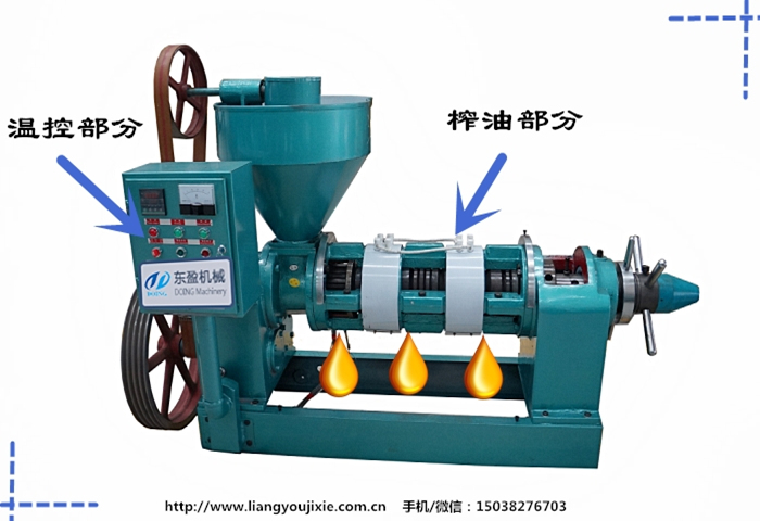 自動溫控榨油機