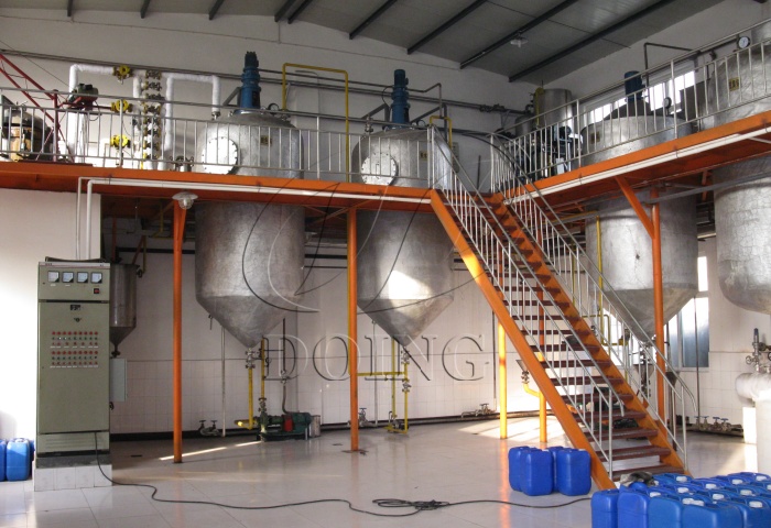 一級(jí)油精煉車間