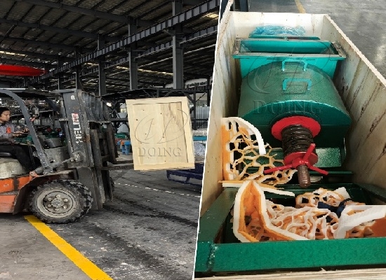 啟程！國瑞油脂棕櫚油單螺旋榨油機發(fā)往尼日利亞