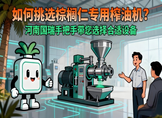 如何挑選棕櫚仁專用榨油機(jī)？河南國瑞手把手帶您選擇合適設(shè)備